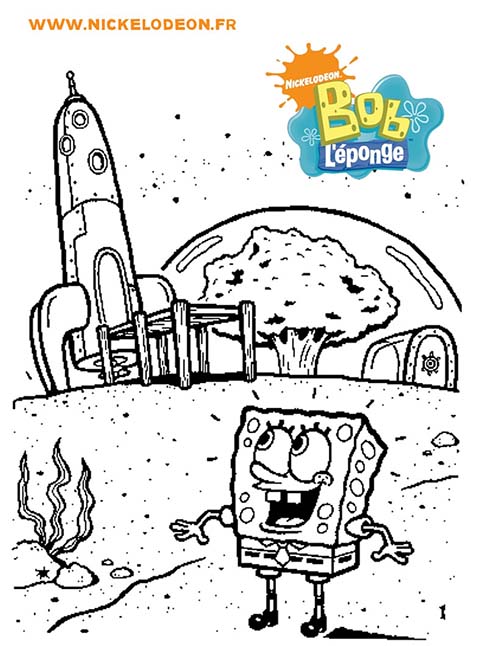 Coloriage-BOB-LEPONGE-En-admiration-devant-une-fusee.jpg