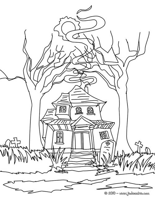 Coloriage-CHATEAU-HALLOWEEN-Maison-POSSEDEE-a-colorier.jpg