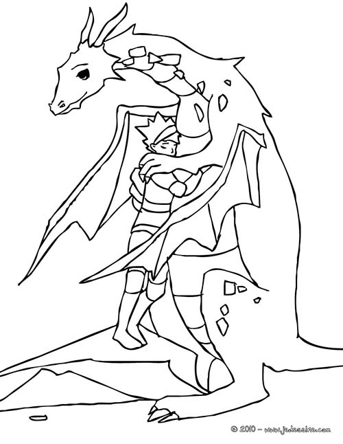 Coloriage-CHEVALIERS-ET-DRAGONS-Le-chevalier-fait-un-calin-au-dragon.jpg