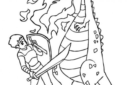 Coloriage-CHEVALIERS-ET-DRAGONS-Un-chevalier-qui-combat-les-flammes-du-dragon.jpg