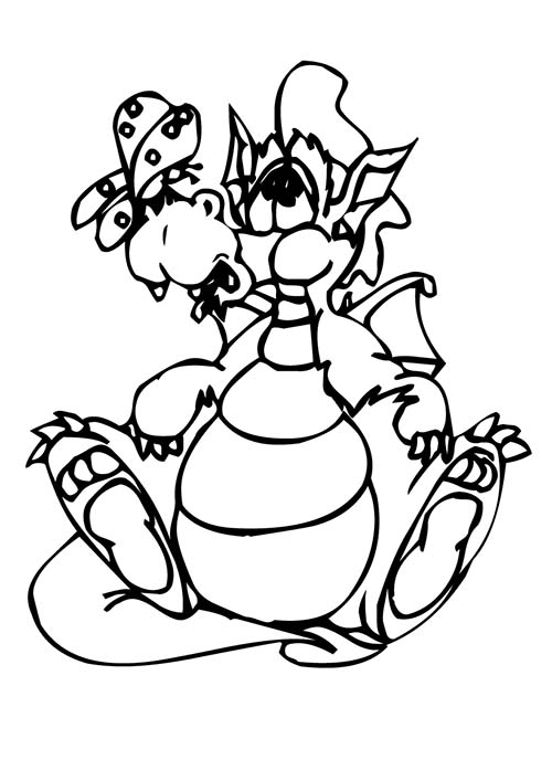Coloriage-DRAGON-Coloriage-dun-dragon-et-dun-papillon.jpg
