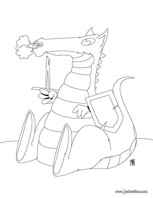 Coloriage-GRATUIT-CHATEAU-Coloriage-dun-dragon-arme.jpg