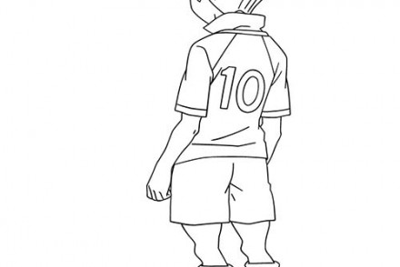 coloriage inazuma eleven axel blaze