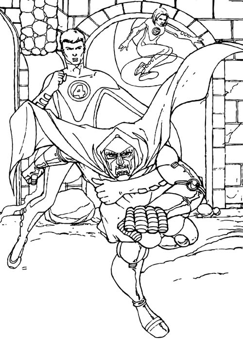 Coloriage-LES-4-FANTASTIQUES-Coloriage-de-Fatalis-pris-au-piege.jpg
