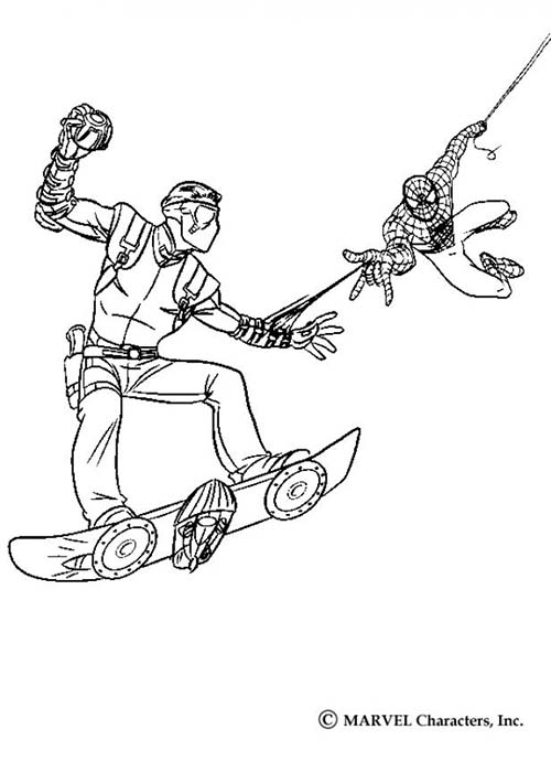 Coloriage-Spiderman-Spiderman-attrape-le-Bouffon-vert.jpg