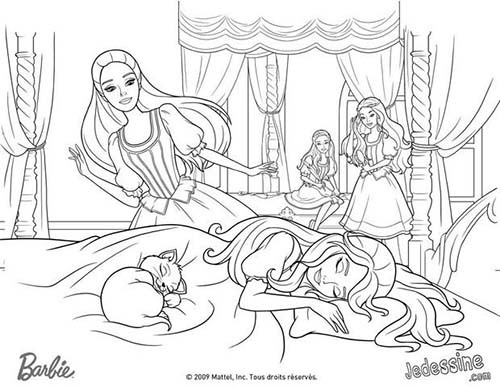 Coloriages-Barbie-et-les-3-Mousquetaires-Coloriage-de-la-belle-endormie-sur-son-lit.jpg