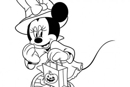 Coloriages-Halloween-avec-Disneyland-Coloriage-de-Minie-et-son-sac-de-bonbons-Halloween.jpg