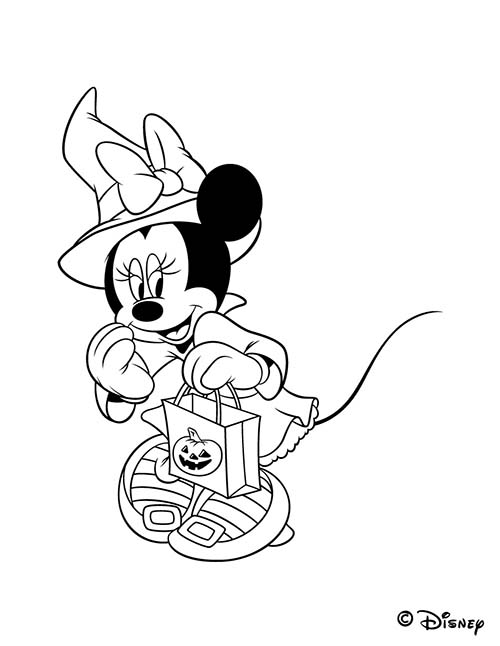 Coloriages-Halloween-avec-Disneyland-Coloriage-de-Minie-et-son-sac-de-bonbons-Halloween.jpg