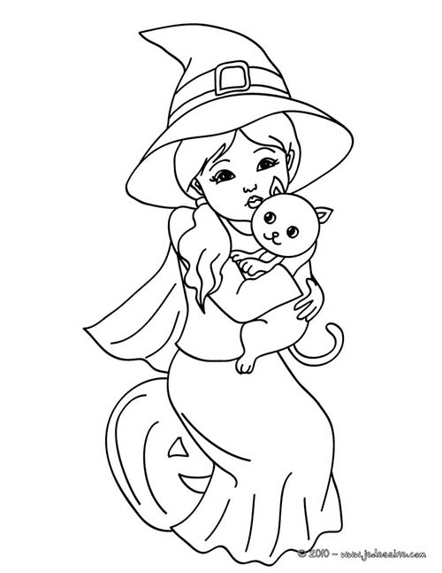 Coloriages-de-Sorcieres-dHalloween-Coloriage-SORCIERE-et-son-chat.jpg
