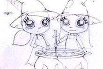 Coloriages-de-Sorcieres-dHalloween-Coloriage-de-balais-magiques.jpg