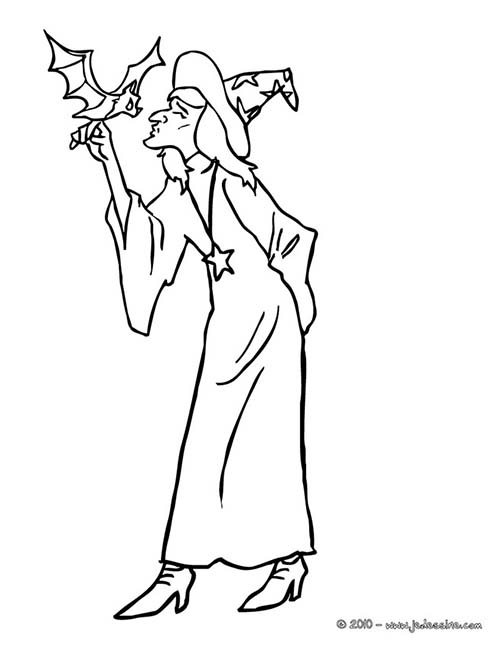 Coloriages-de-Sorcieres-dHalloween-Le-bisou-de-la-SORCIERE.jpg