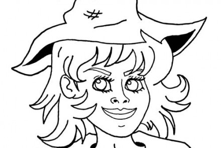 Coloriages-de-Sorcieres-dHalloween-Mignonne-sorciere.jpg
