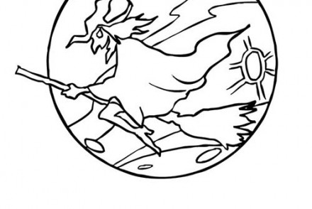 Coloriages-de-Sorcieres-dHalloween-SORCIERE-au-clair-de-lune.jpg