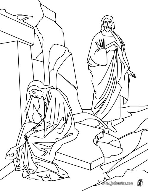 Fete-religieuse-de-Paques-Coloriage-de-Jesus-Christ-et-Marie-Madeleine.jpg